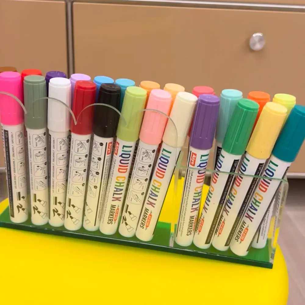 발색좋은 글라스 전용 마카(Grapy 지워지는 더블팁 윈도우마카)