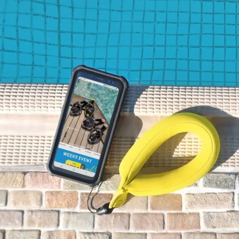 136번. 방수케이스 + 부력스트랩 세트