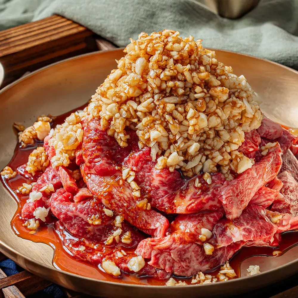 안동갈비 골목 현지인 맛집 ++1 한우 마늘구이 300g 밀키트