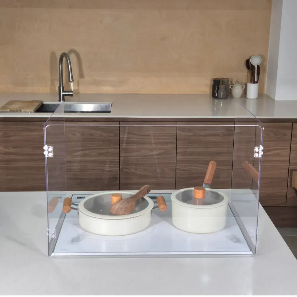 인덕션 투명가림막