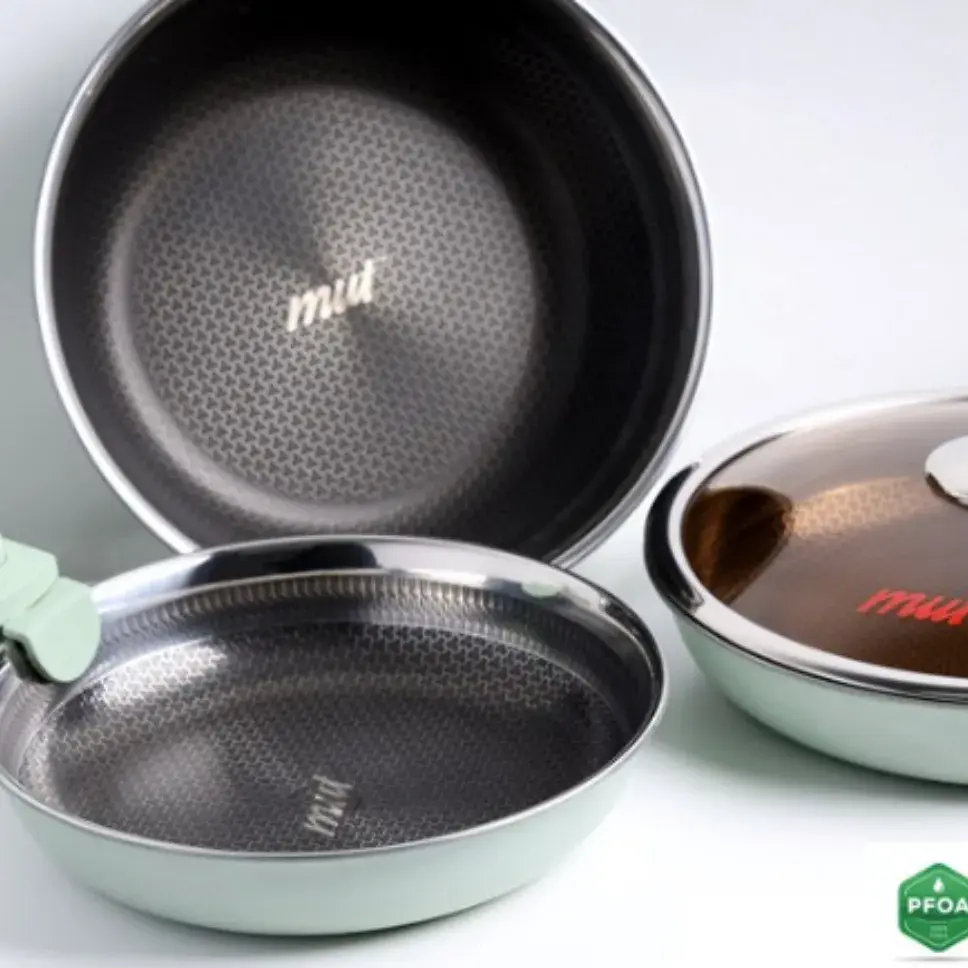 7. 세라믹코팅 304 스텐팬 후라이팬 세트 26cm 28cm 28cm궁중팬