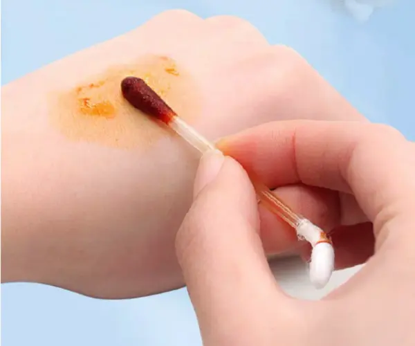 19. 일회용 포비돈 면봉 소독 스틱