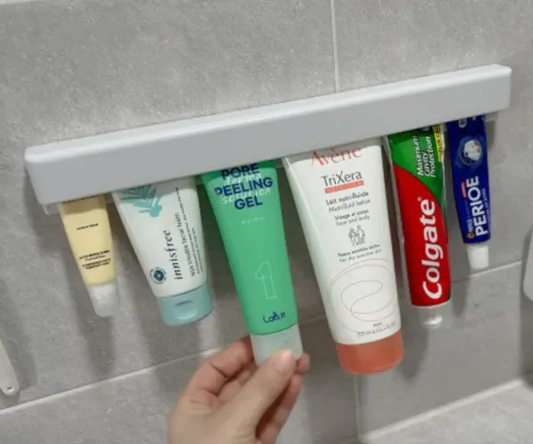 치약 튜브 롱걸이