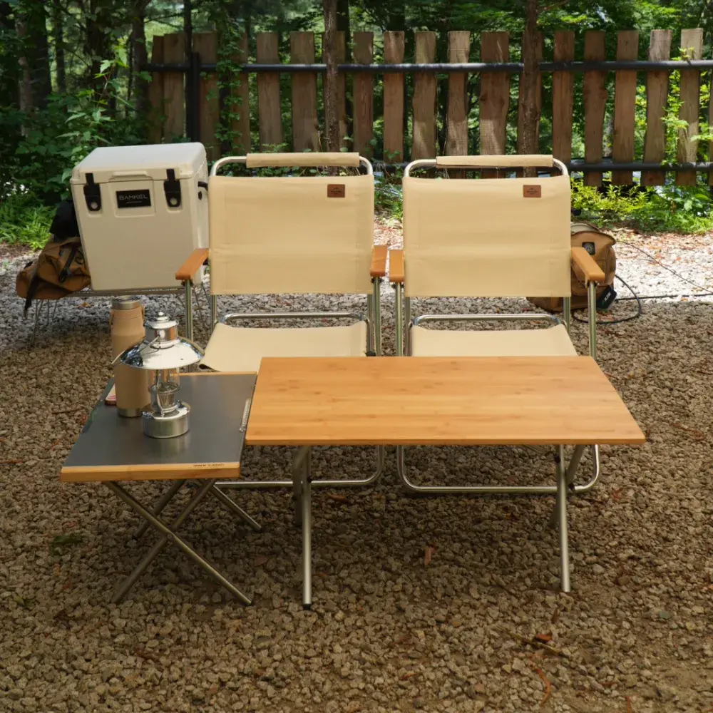 빈슨메시프 원액션 우드테이블