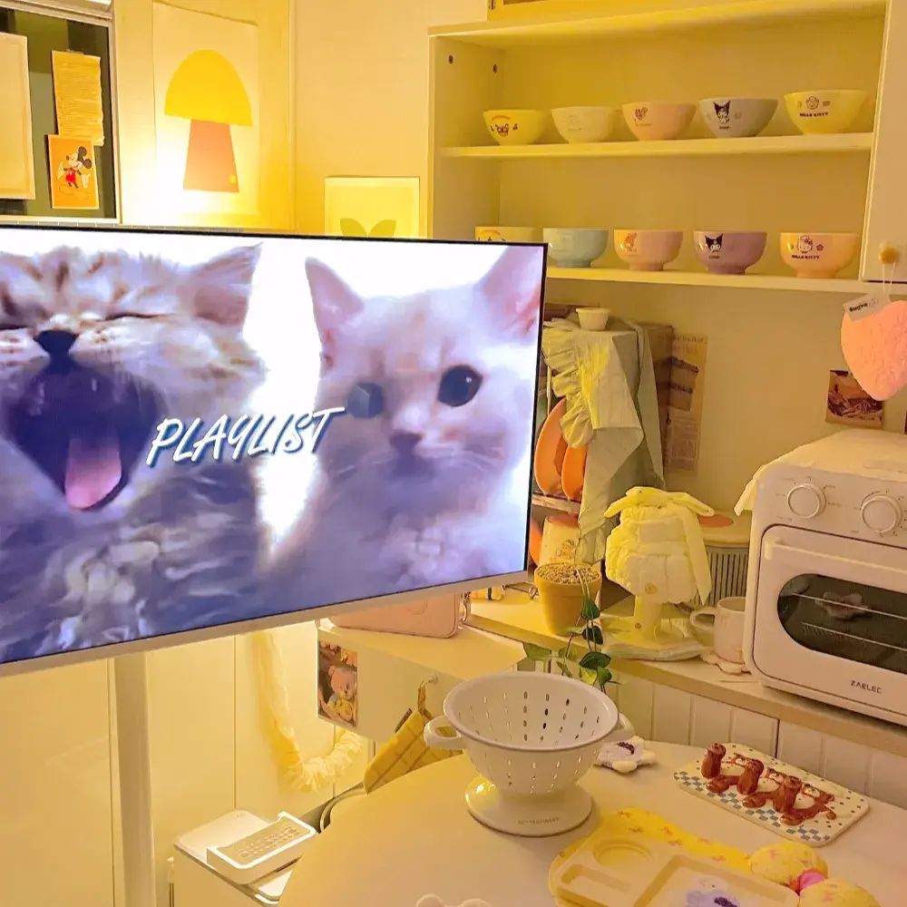 TV + 스탠드 가성비 이동식TV