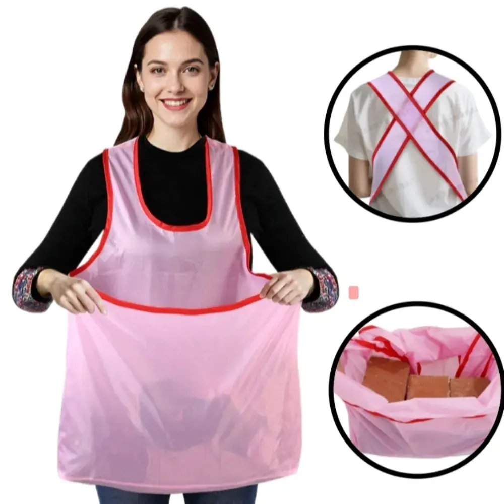 [107번]캥거루 앞치마 빨래 텃밭 과일 수확용 앞치마