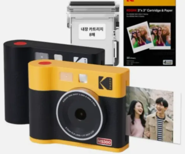 코닥포토프린터 코닥 미니샷 3 ERA 즉석 카메라+카트리지 38매 번들