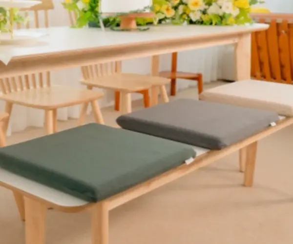 니뜰리히 의자방석 메모리폼방석 벤치 식탁 사각방석 40cm