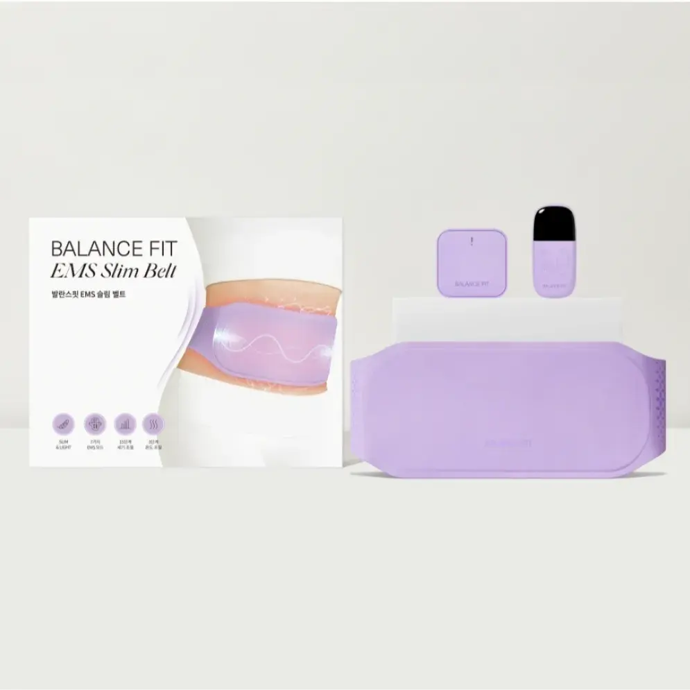 168 95프로블럼 발란스핏 EMS 슬림 벨트 마사지기, 1개