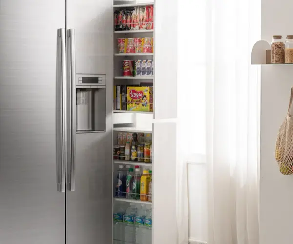 슬라이딩 틈새 수납장 300cm 우측형