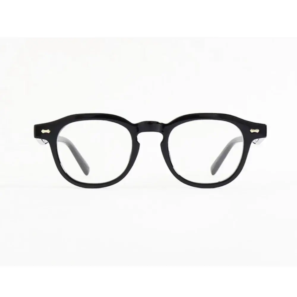 076 남자 여자 패션 검정 뿔테 안경 유행 안경테