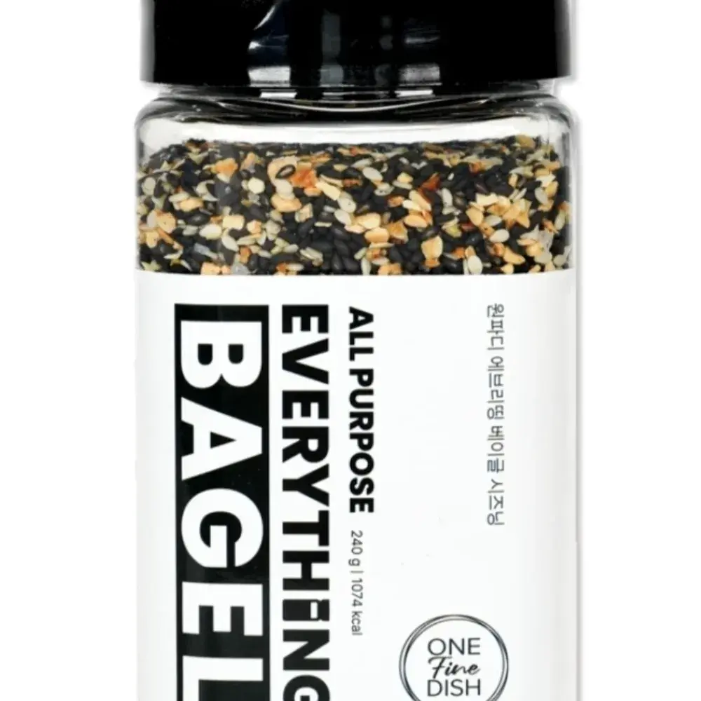 179 원파디 에브리띵 베이글 시즈닝, 240g, 1개