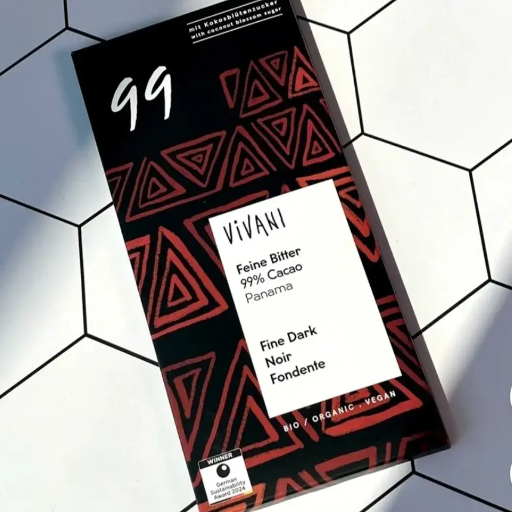 184 비바니 유기농 다크 99% 초콜릿, 80g, 3개