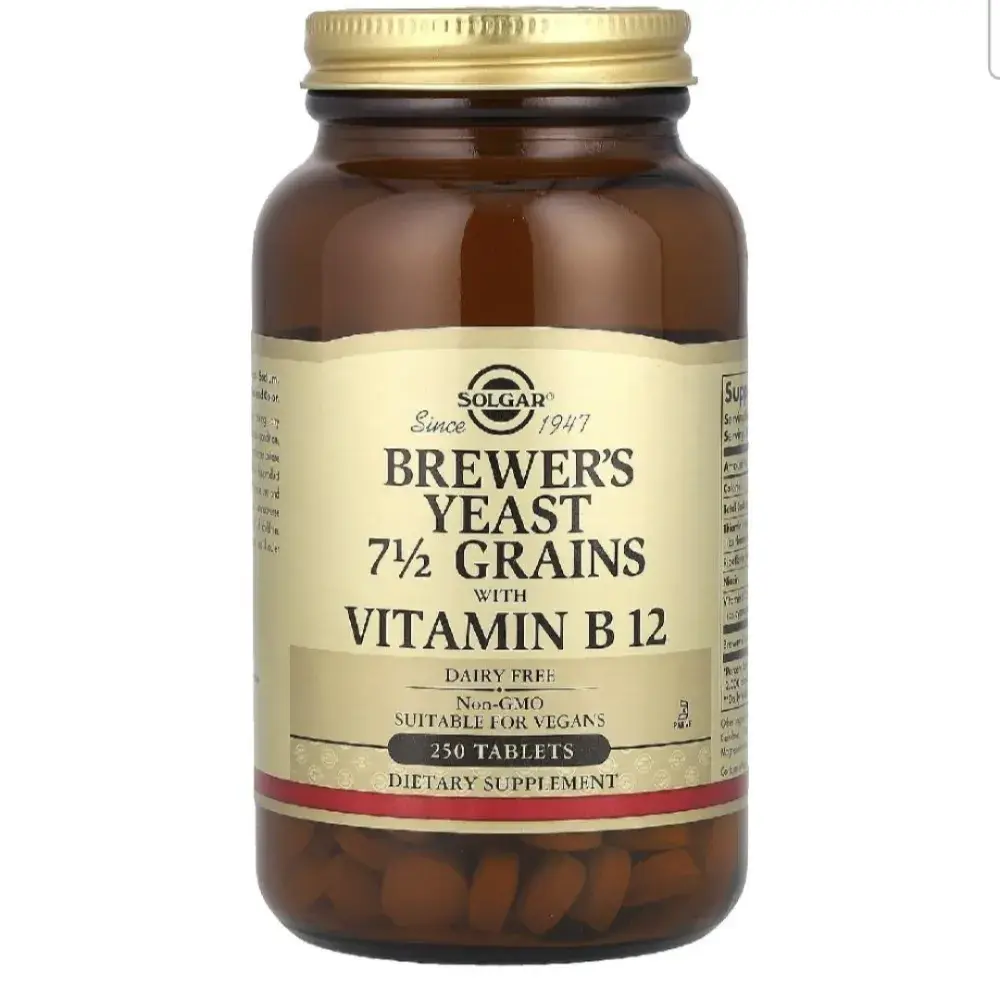 236 Solgar(솔가) 맥주 효모 7.5그레인 비타민B12 함유 250정