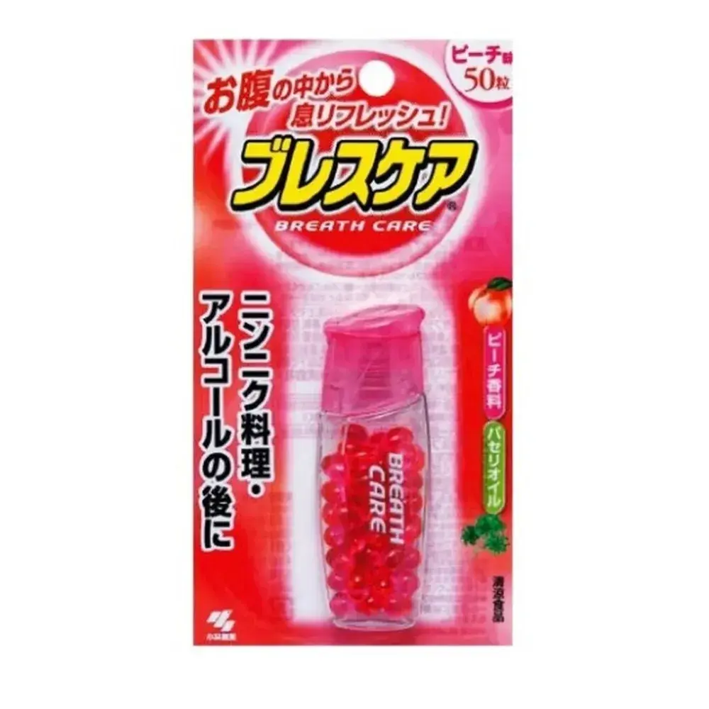 258 일본 입냄새제거 캔디 고바야시 브레스케어 복숭아맛