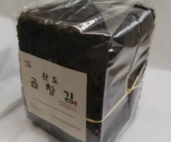 24년 12월생산 햇김 국내산 완도 곱창김 곱창돌김 50매 100매