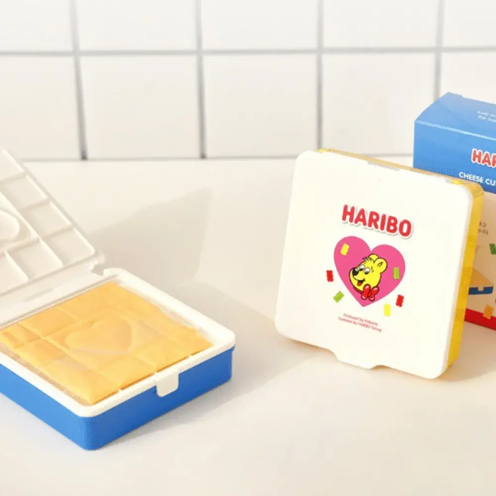 298 하리보 골드 베어 치즈 컷팅 케이스, 옐로우, 1개