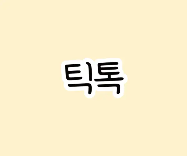 🎙️틱톡