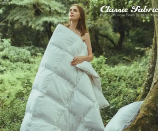클래식패브릭 헝가리 구스이불솜 솜털 거위털이불 화이트 겨울 SS650g