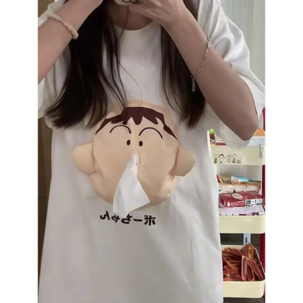 360 맹구 휴지 콧물 반팔 티셔츠