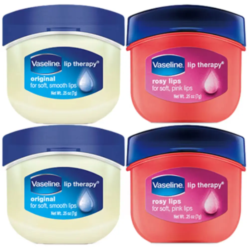 6.바세린 립테라피 미니자 립밤 2종 x 2p 세트