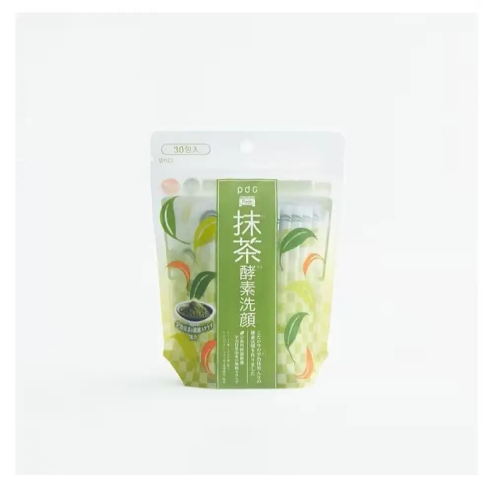 423 녹차 클렌징 가루 와후드 메이드 우지녹차 효소 세안 30포