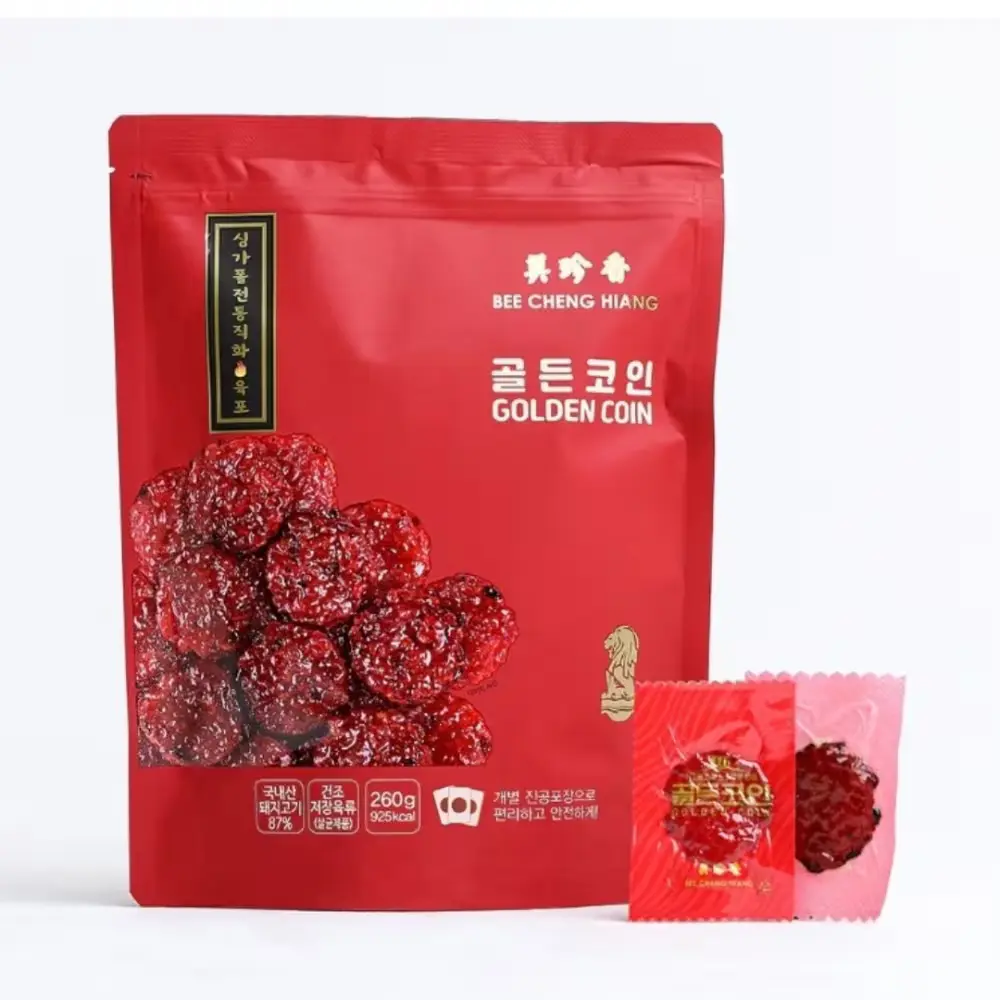 424 비첸향 골든코인 육포 코스트코 돼지고기 260g, 1개