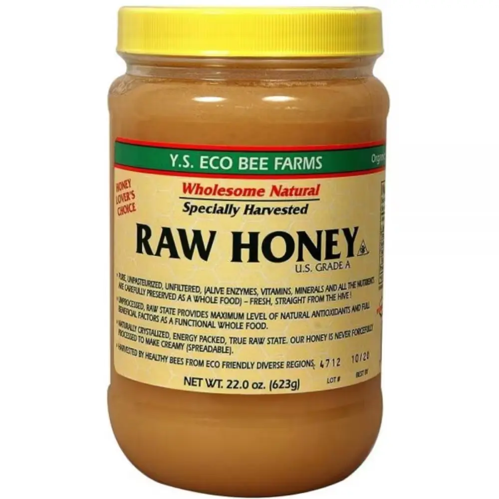 484 YS Royal Jelly/Honey Bee 에코 비 팜 생꿀 22 oz 133091