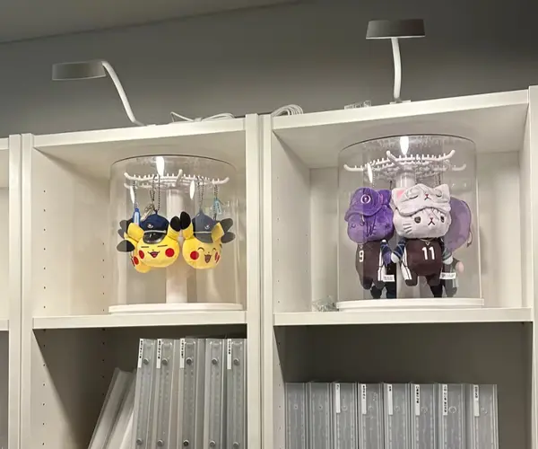 회전식 키링 수납함