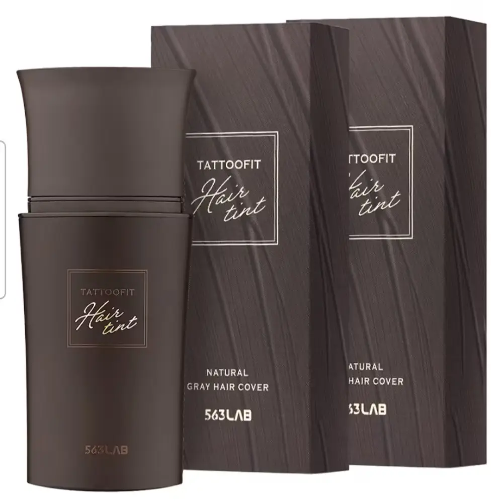 547 563랩 타투핏 헤어틴트 8.5g, 브라운, 2개