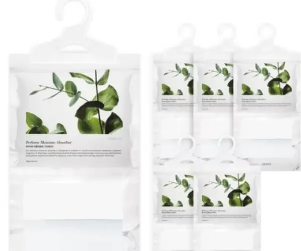 에이센트 향기나는 퍼퓸 옷걸이형 대용량 제습제 그린에어리 6개입