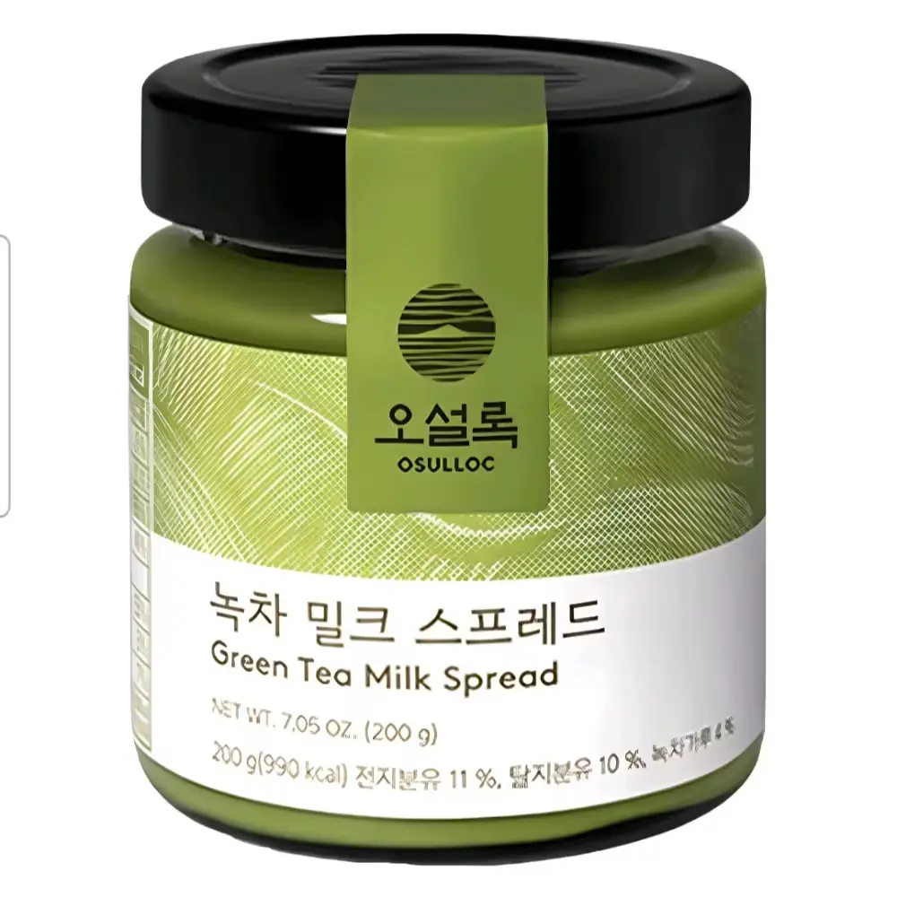 568 오설록 녹차 밀크 스프레드, 200g, 1개