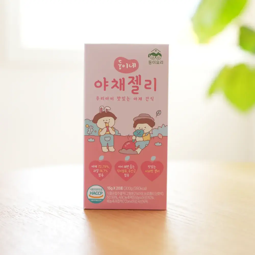 야채젤리(야채만 72.79%)