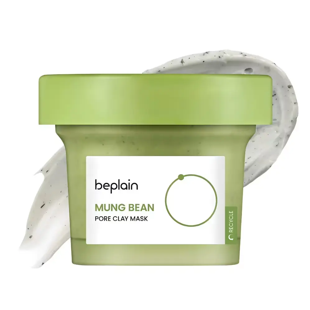 573 비플레인 대용량 녹두 모공 클레이 워시오프 팩 200ml
