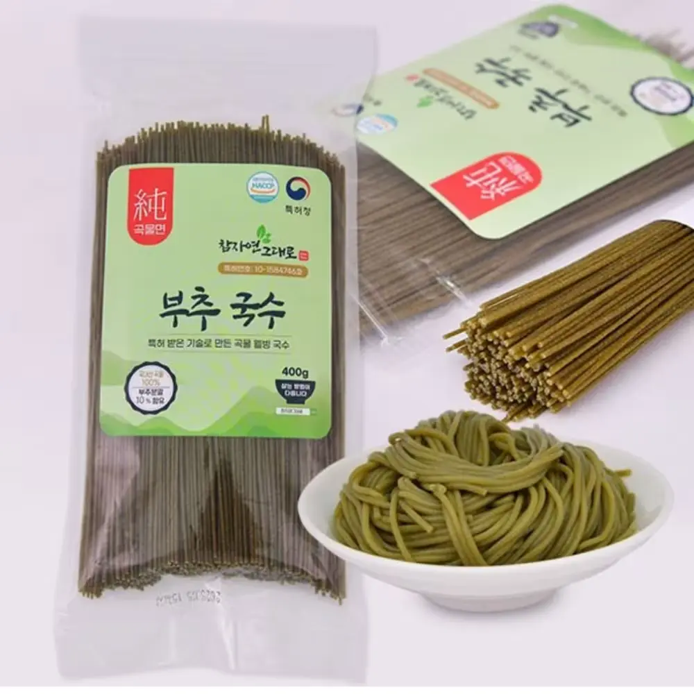 594 참자연 순곡물 100%면 부추국수 400g