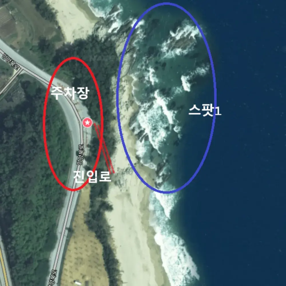 울진 스노클링 포인트 (지도 공유)