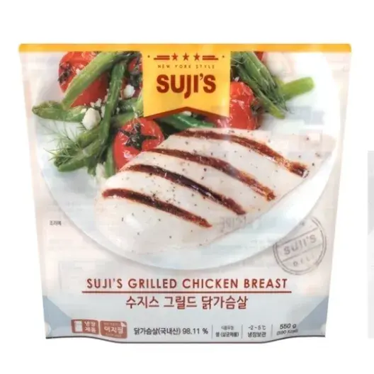 200 수지스 그릴드 닭가슴살 (냉장), 550g, 1개