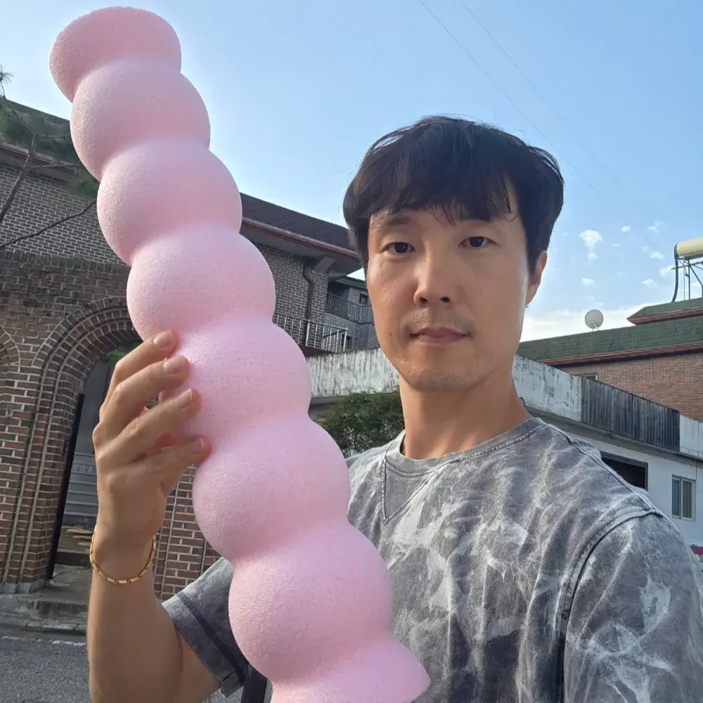 가벼운 웨이브 폼롤러52cm(유해물질 5종 불검출)