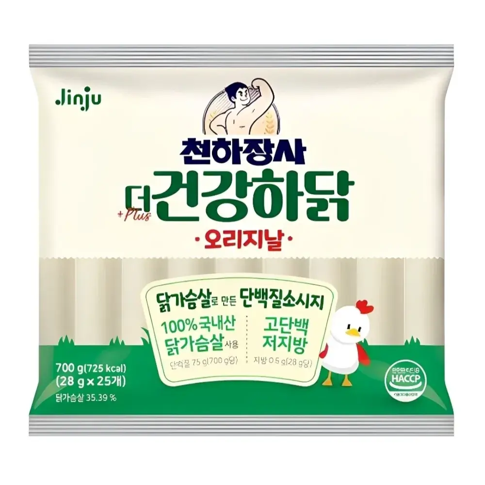 207 건강하닭 오리지날 소시지, 700g, 1개