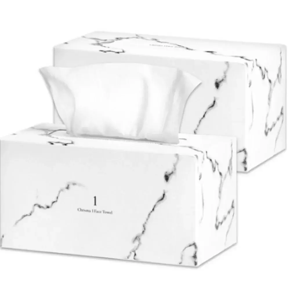 214 크리스마 1 페이스 타올, 80매입, 2개