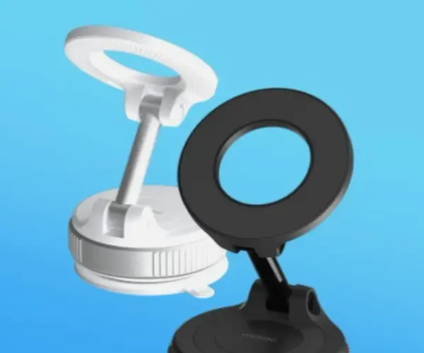 모락 진공흡착 맥세이프 접이식 차량용 휴대용 자석 태블릿 핸드폰 거치대