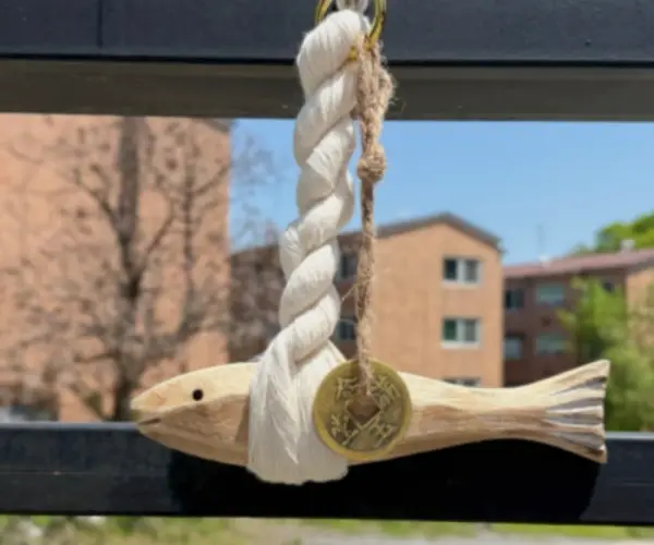 티스메아 액막이 명태 인형 집들이 현관 명태 개업 이사 액막이 북어 명주실