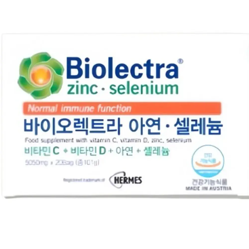 234 [한국 공식 판매처]바이오렉트라 아연 셀레늄 이뮨 분말 20포 헤어메스
