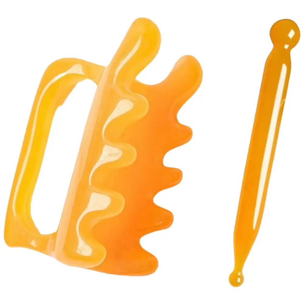 628 괄사 두피 팔뚝 종아리 허벅지 등 멀티괄사 발관리에 타월한 괄사봉 세트