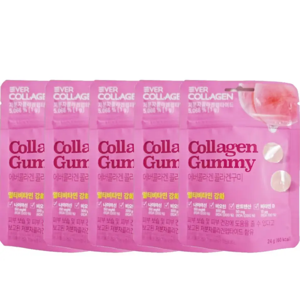 824 에버콜라겐 콜라겐 구미, 24g, 5개