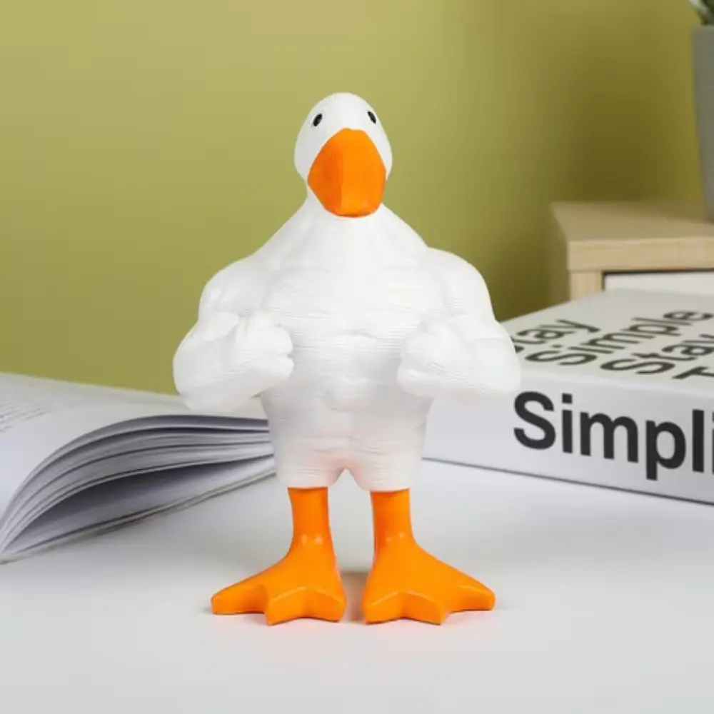 840 근육 오리 조각상 병맛소품