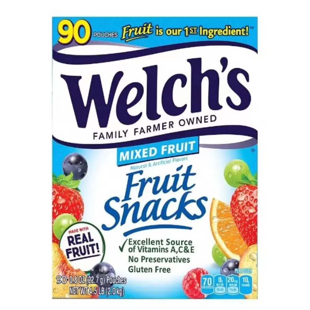 842 웰치스 프루트 스낵 믹스드 맛