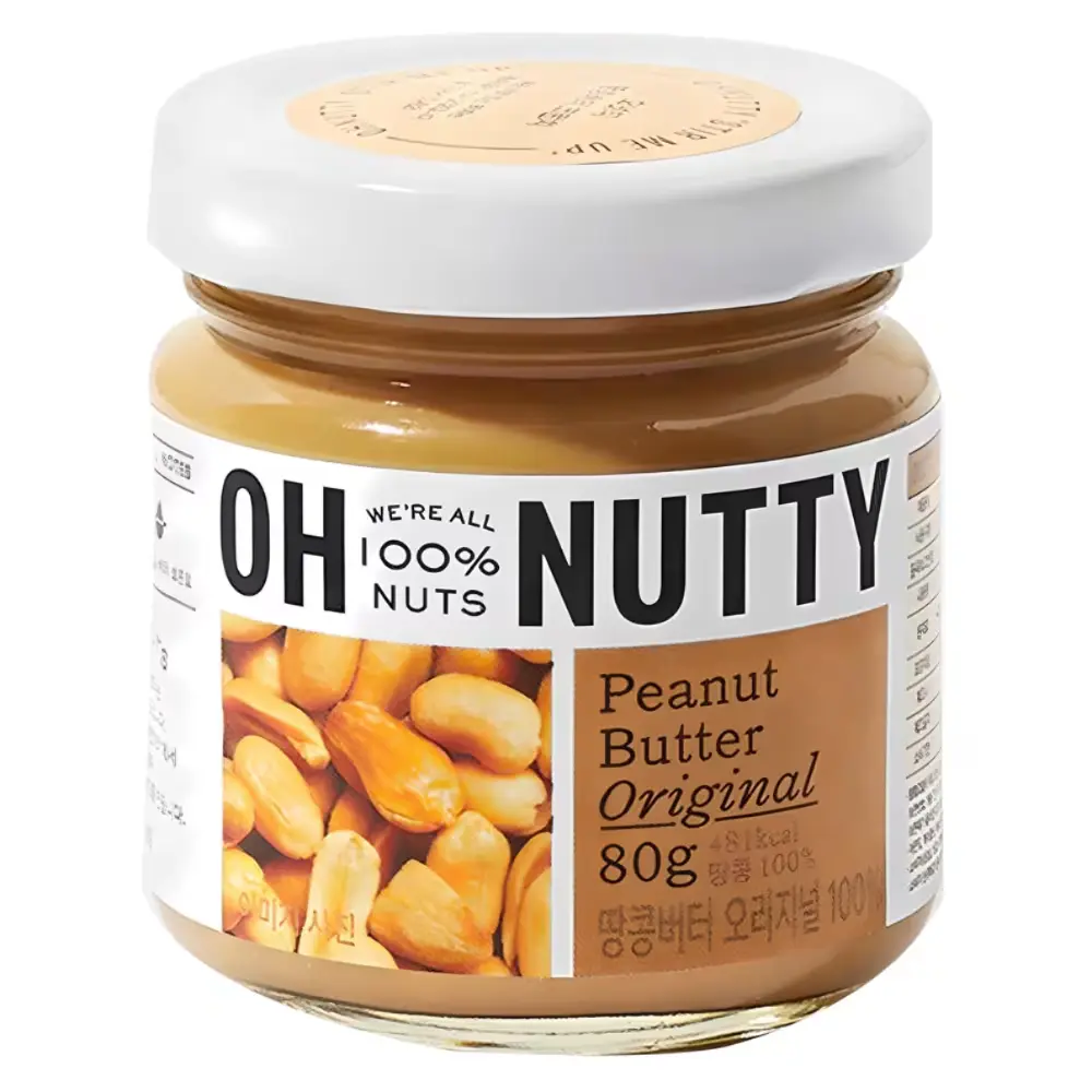 858 오넛티 땅콩버터 오리지널 100%, 80g, 1개
