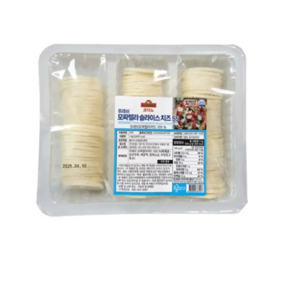 860  코다노 후레쉬모짜 슬라이스치즈, 1kg, 1개
