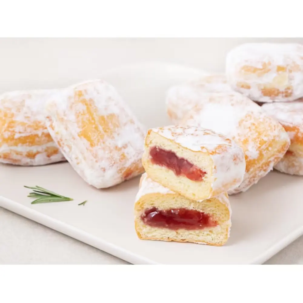 878 풀스쿡 딸기 두부도너츠 미니 (냉동)